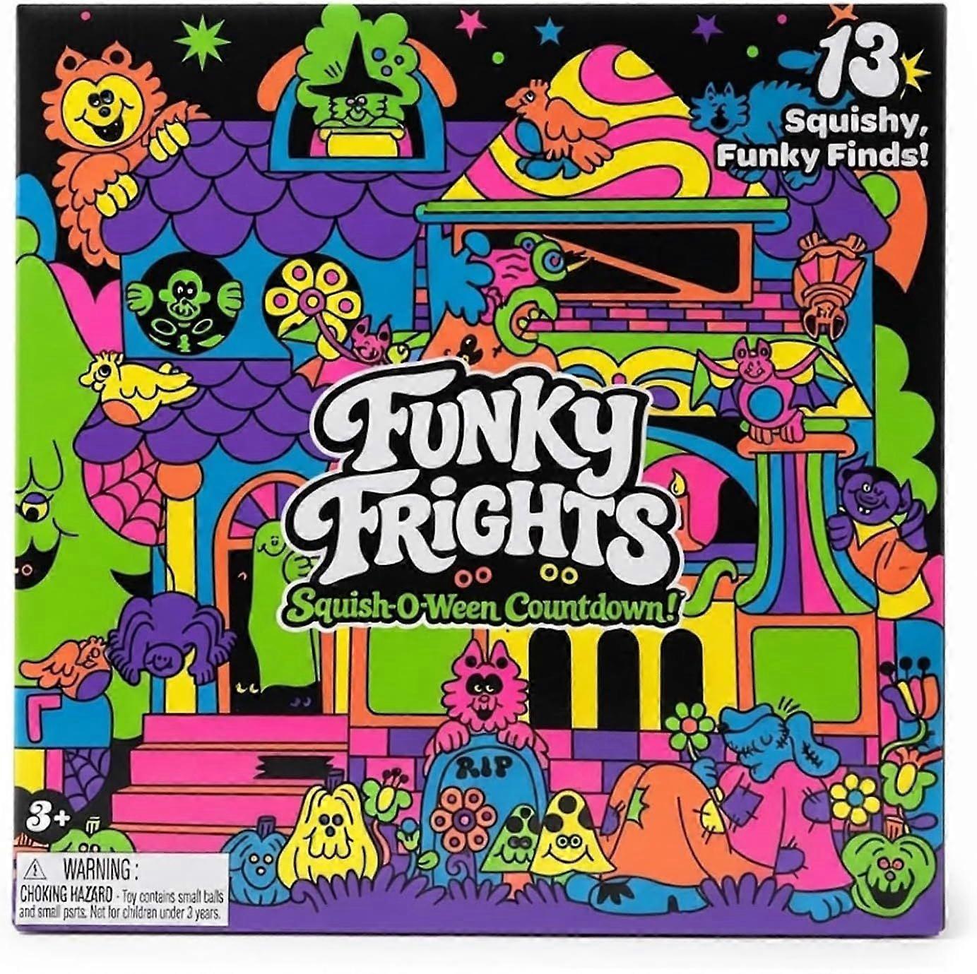 NeeDoh Funky Frights Squish-O-Ween Countdown
